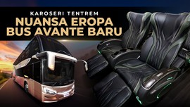 Nuansa Eropa Dalam Desain Bus Avante Terbaru Karya Karoseri Tentem