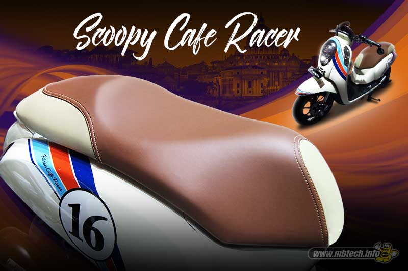 Honda Scoopy Cafe Racer MBtech Inspiration 11