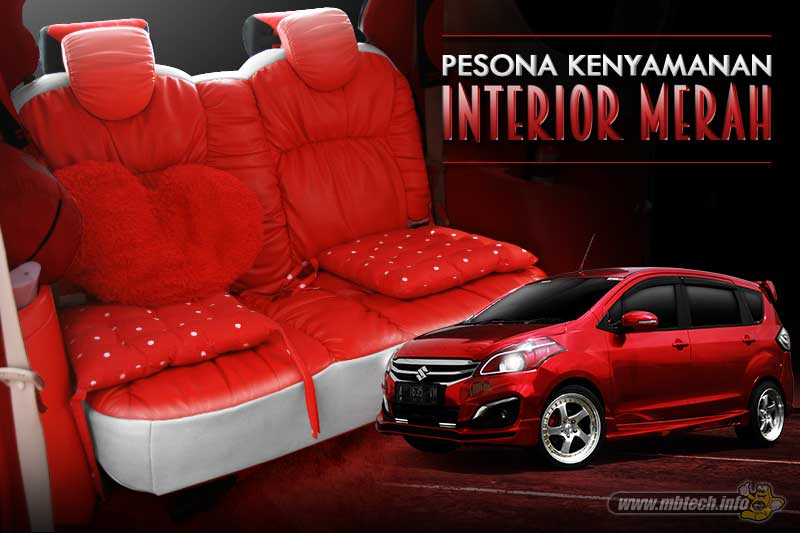 Red Interior Ertiga 2