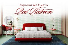 enjoying-me-time-in-red-bedroom